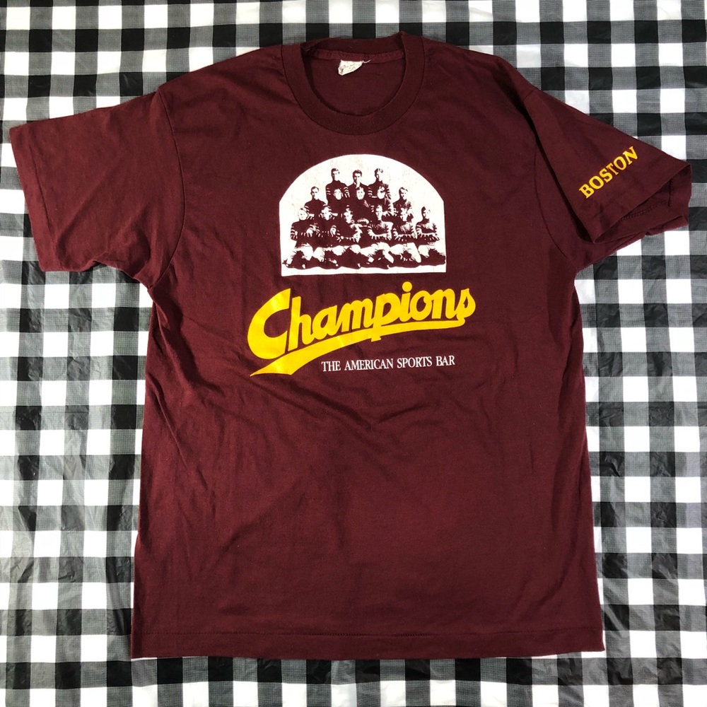 Champions Boston American Sports Bar Vintage 80’s - Picture 1 of 6